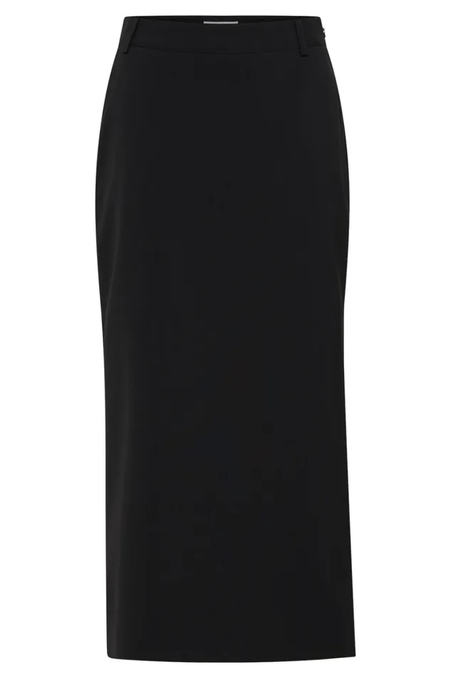 Women Meshki Bottoms Ambrose Midi Skirt 8211 Black