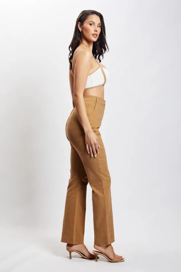 Women Meshki Bottoms Cindy Flare Pants 8211 Camel Women Meshki Bottoms Cindy Flare Pants 8211 Camel