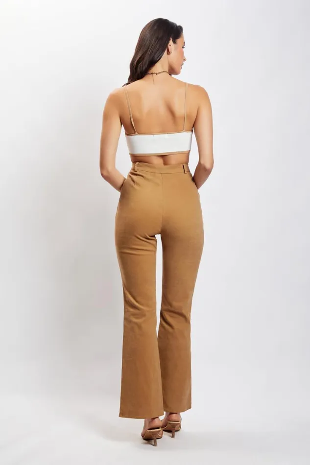 Women Meshki Bottoms Cindy Flare Pants 8211 Camel Women Meshki Bottoms Cindy Flare Pants 8211 Camel
