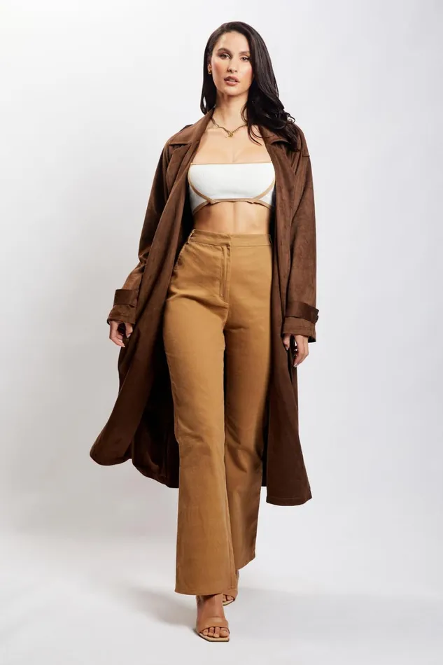 Women Meshki Bottoms Cindy Flare Pants 8211 Camel Women Meshki Bottoms Cindy Flare Pants 8211 Camel