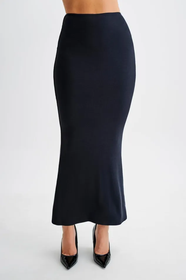 Women Meshki Bottoms Jonah Modal Maxi Skirt 8211 Black