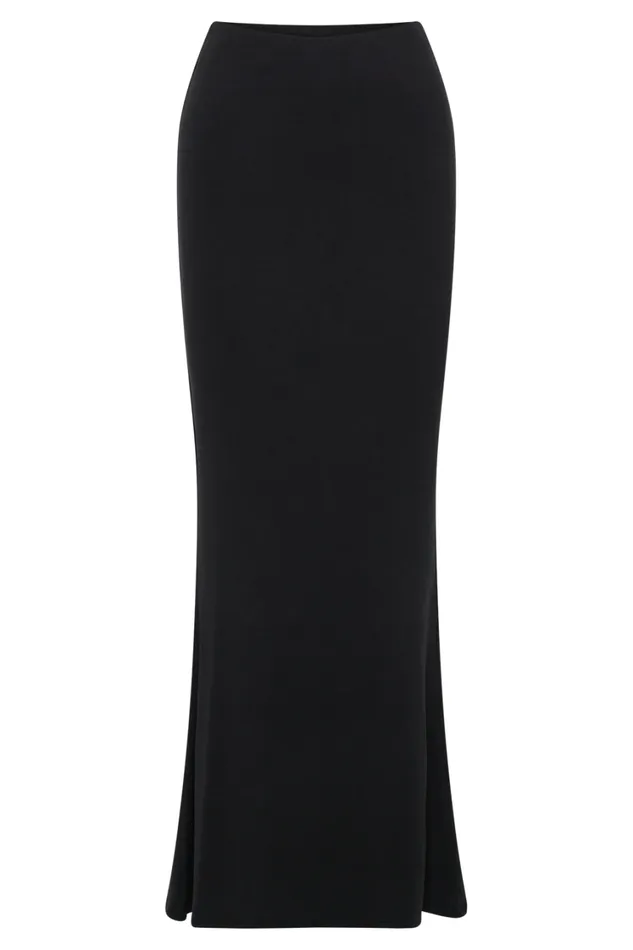 Women Meshki Bottoms Jonah Modal Maxi Skirt 8211 Black