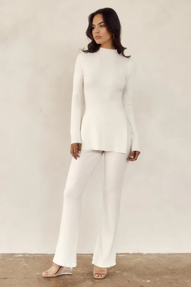 Women Meshki Bottoms Jovie Knit Pants 8211 Off White