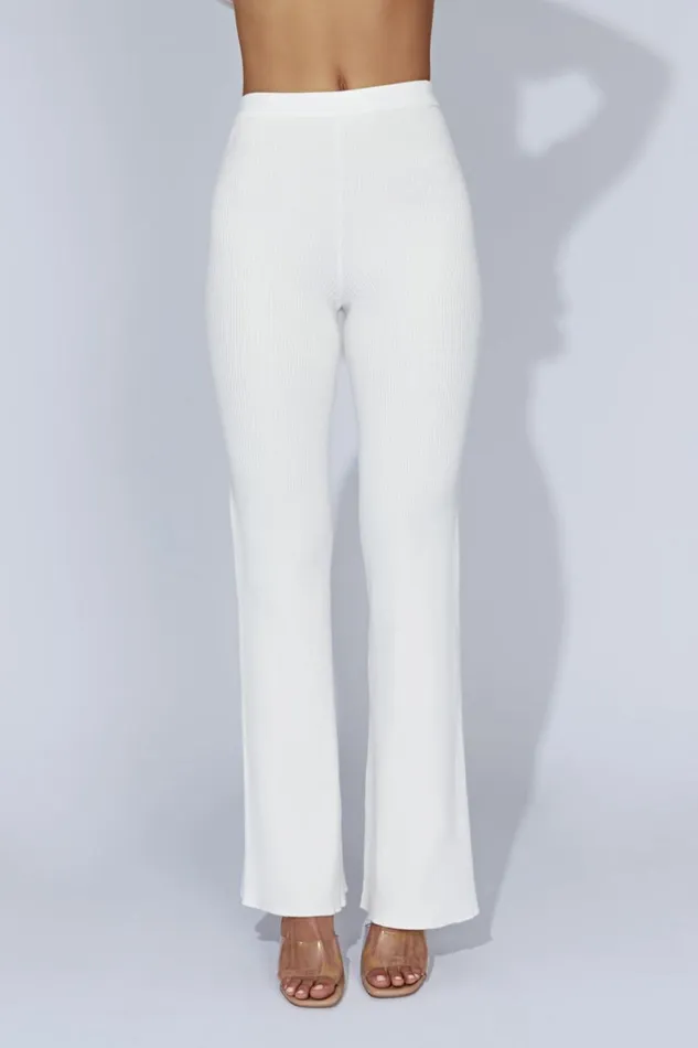 Women Meshki Bottoms Jovie Knit Pants 8211 Off White