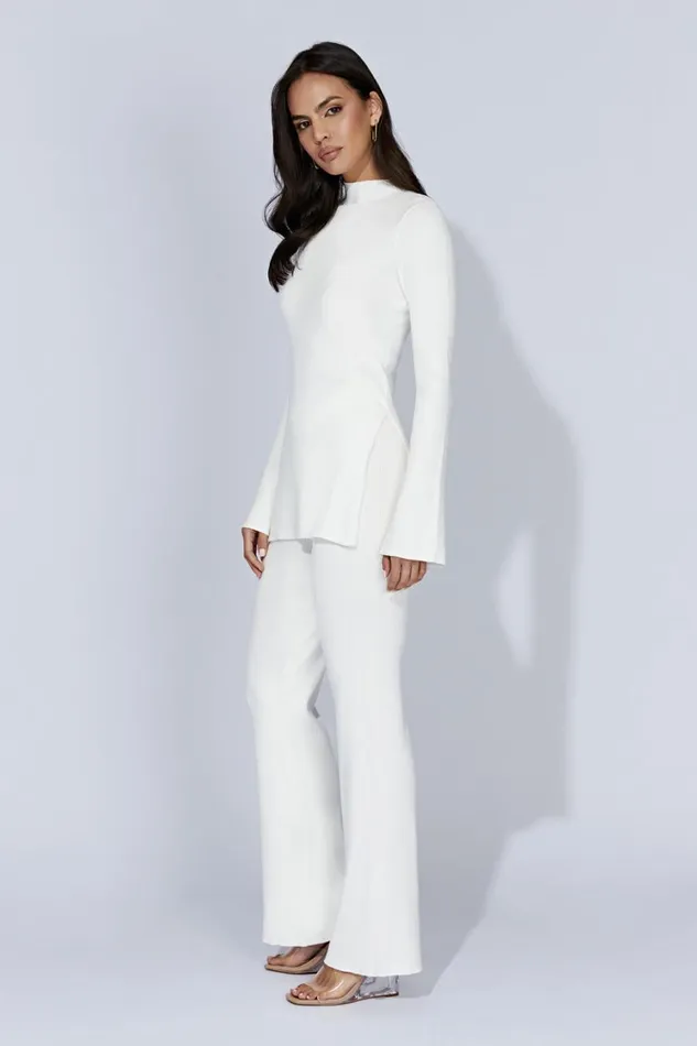 Women Meshki Bottoms Jovie Knit Pants 8211 Off White