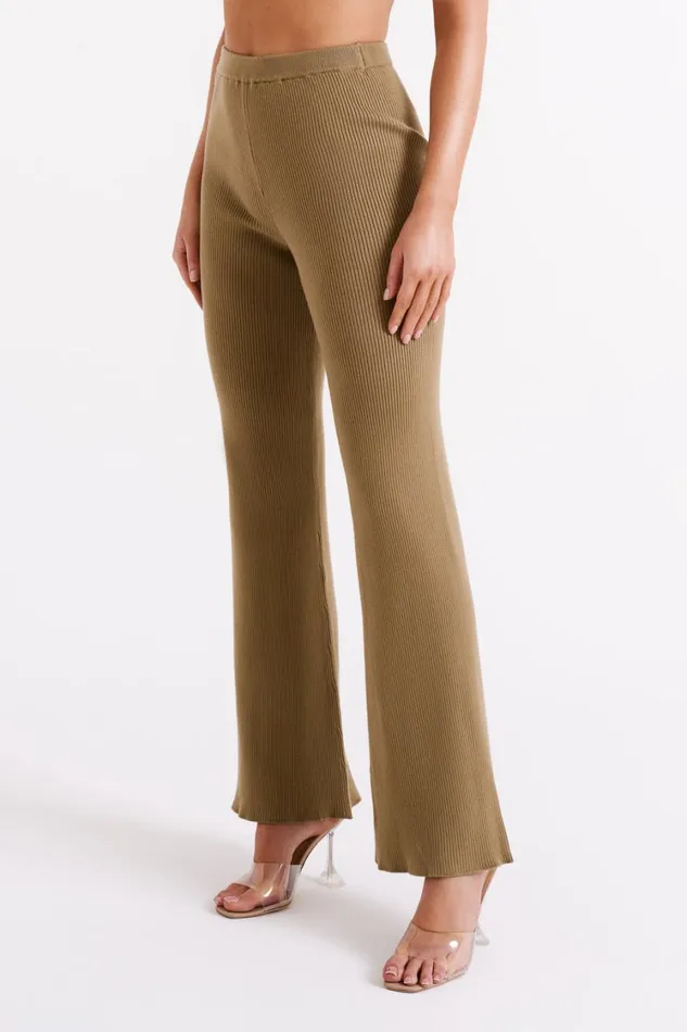 Women Meshki Bottoms Jovie Knit Pants 8211 Olive Women Meshki Bottoms Jovie Knit Pants 8211 Olive