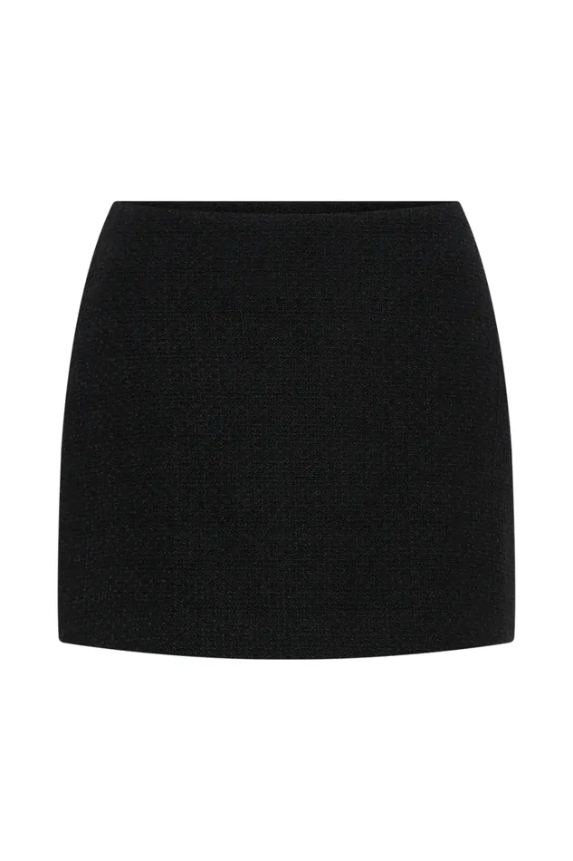 Women Meshki Bottoms Parisa Boucle Skirt 8211 Black