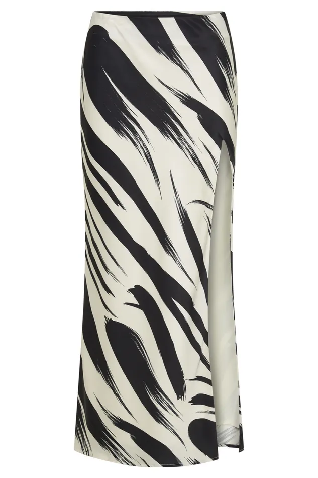 Women Meshki Bottoms Rita Printed Maxi Skirt 8211 Abstract Print