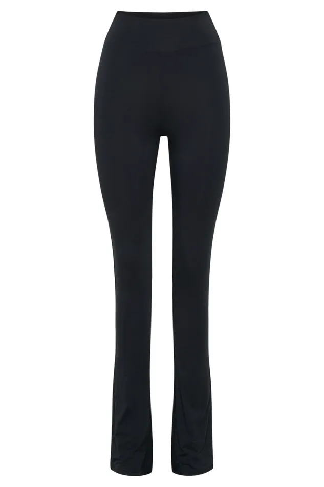 Women Meshki Bottoms Sabrina Modal Straight Leg Pant 8211 Black