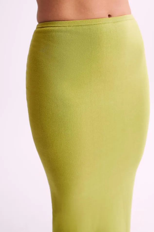 Women Meshki Bottoms Tristan Knit Maxi Skirt 8211 Seafoam Green