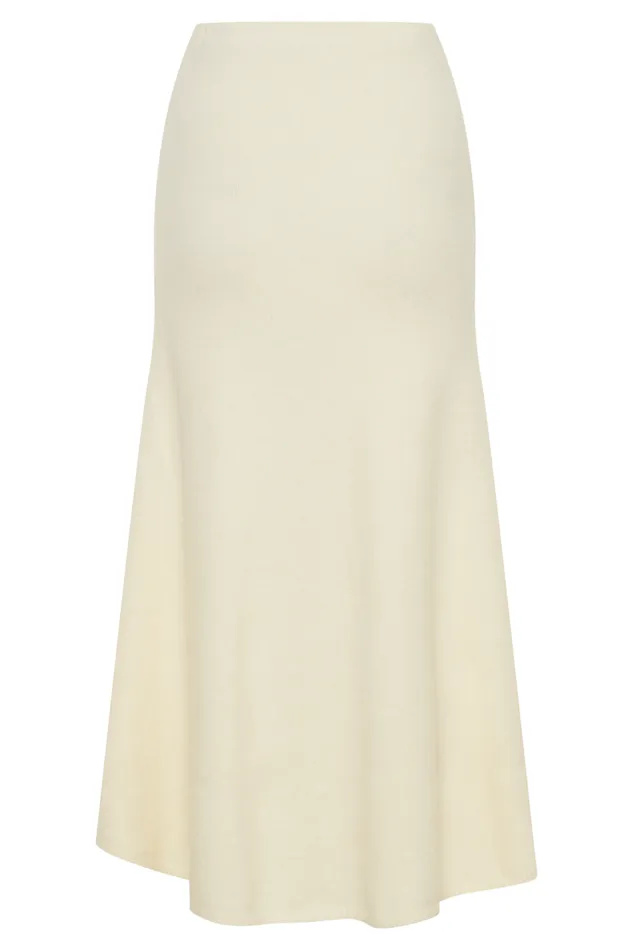 Women Meshki Bottoms Vivica Knit Maxi Skirt 8211 Ivory Marle