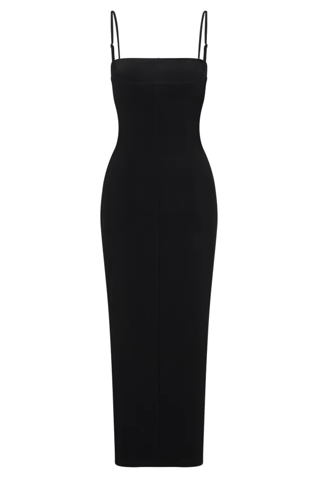 Women Meshki Dresses Delia Crepe Maxi Dress 8211 Black
