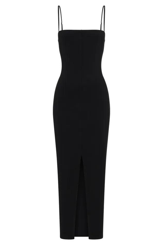 Women Meshki Dresses Delia Crepe Maxi Dress 8211 Black