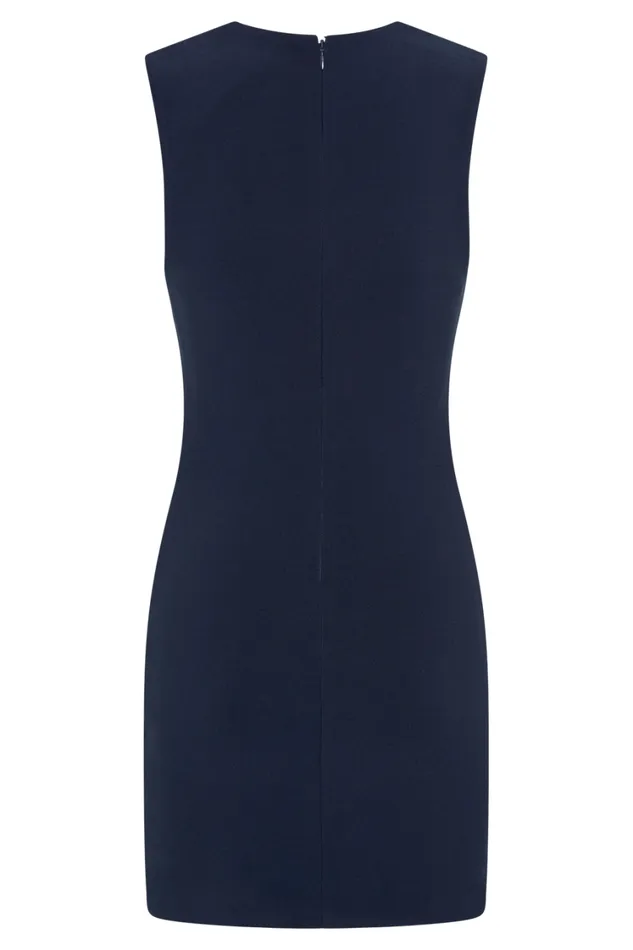 Women Meshki Dresses Frida Crepe Mini Dress 8211 Dark Navy
