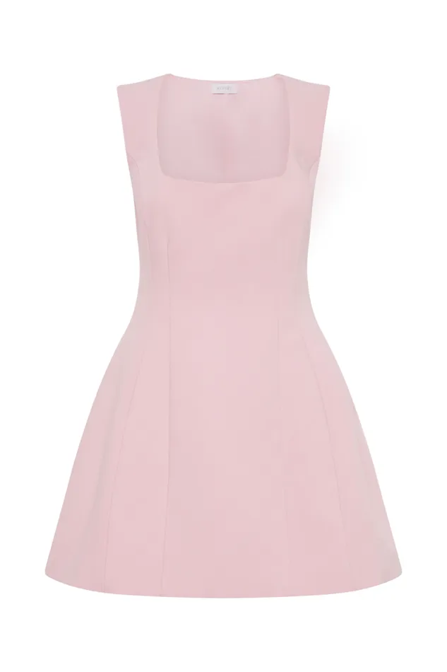 Women Meshki Dresses Lysandre Crepe Mini Dress 8211 Baby Pink