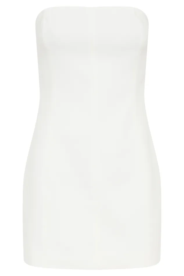 Women Meshki Dresses Maci Crepe Mini Dress 8211 White