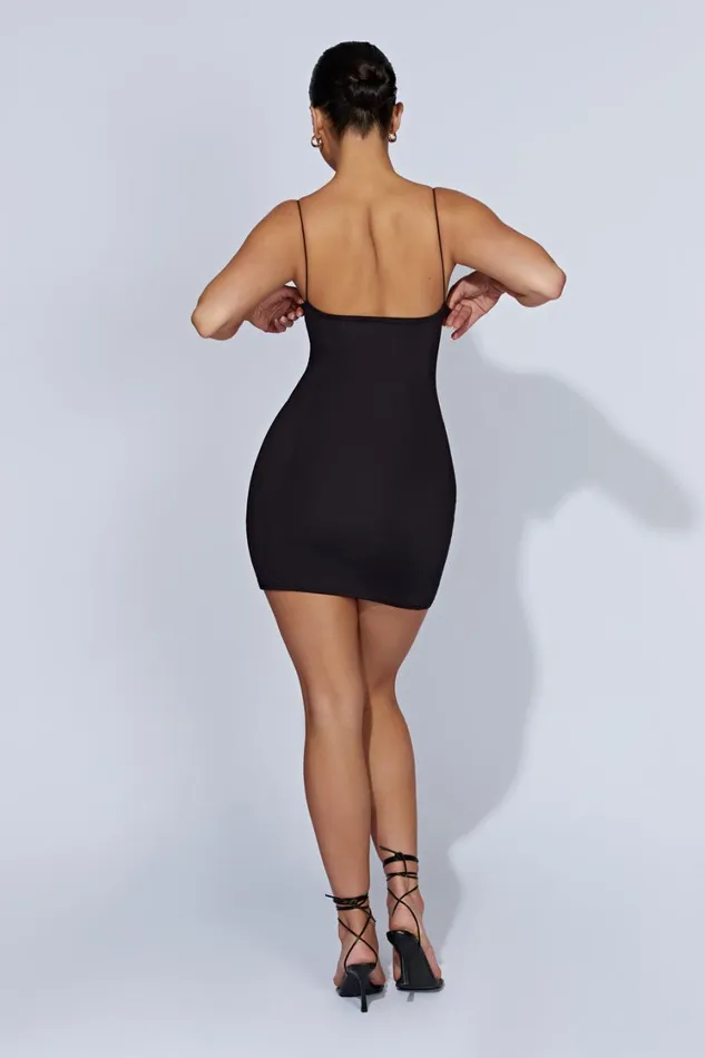 Women Meshki Dresses Misty Contour Mini Dress 8211 Black