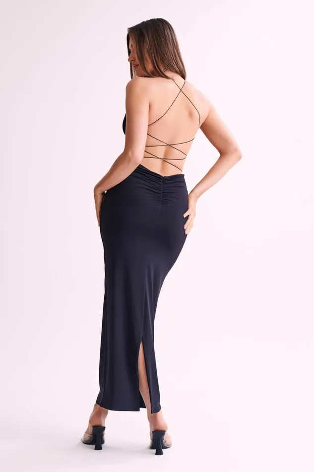 Women Meshki Dresses Sabine Backless Maxi Dress 8211 Black Women Meshki Dresses Sabine Backless Maxi Dress 8211 Black