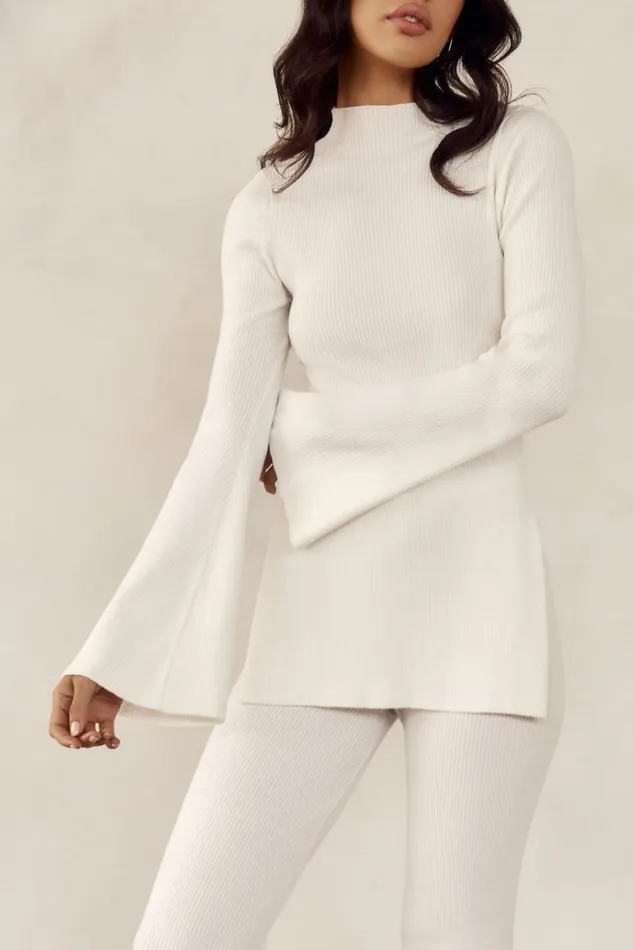 Women Meshki Outerwear Jovie Oversized Knit Jumper 8211 Off White
