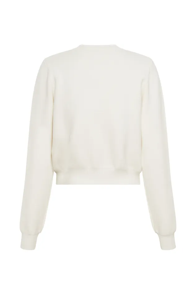 Women Meshki Outerwear Tabitha Knit Cardigan 8211 Ivory