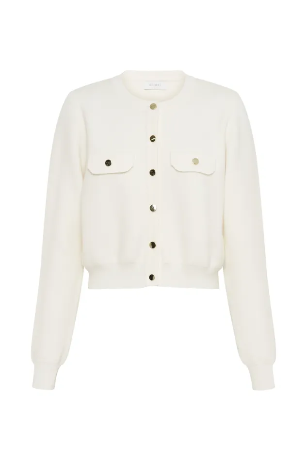 Women Meshki Outerwear Tabitha Knit Cardigan 8211 Ivory