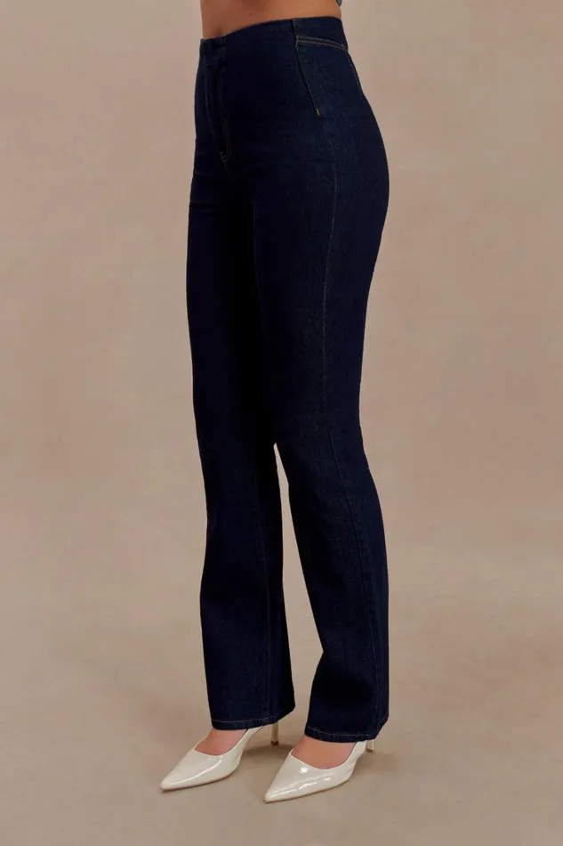 Women Meshki Sets Jericho Straight Leg Jeans 8211 Indigo Blue