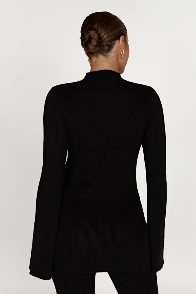Women Meshki Sets Jovie Oversized Knit Jumper 8211 Black