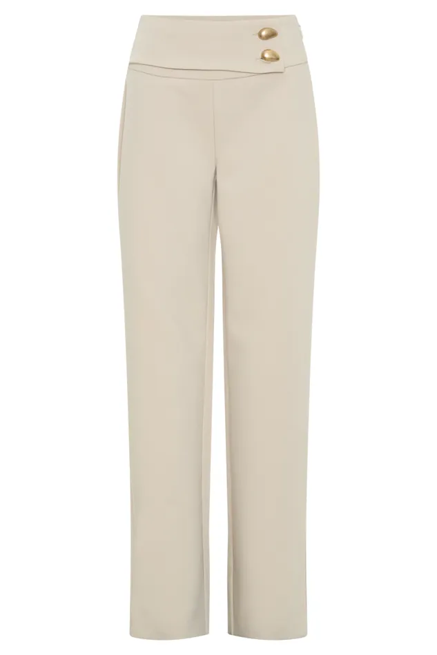 Women Meshki Sets Lindie Straight Leg Suiting Pants 8211 Sand