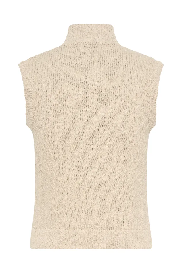 Women Meshki Tops Azalea Sleeveless Knit Top 8211 Wheat