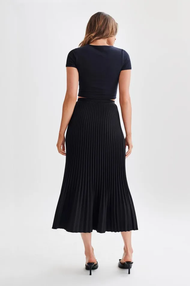 Women Meshki Tops Nicole Modal TShirt 8211 Black
