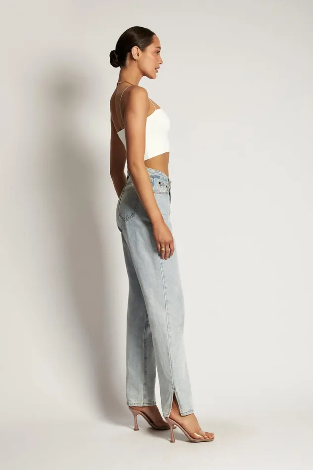 Women Meshki Tops Yvonne Cami Crop Top 8211 White