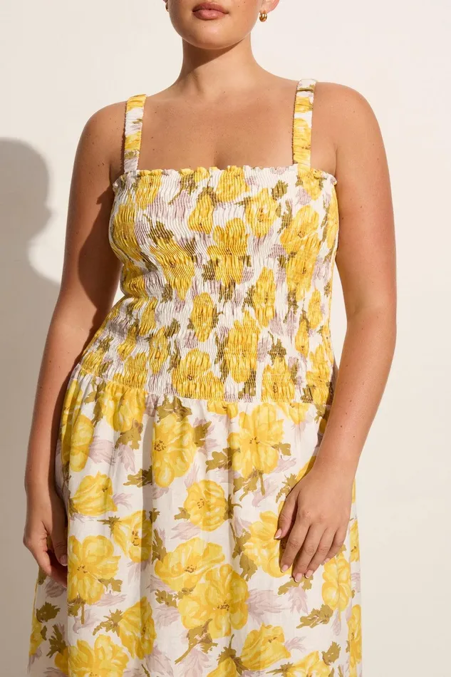 Women Messina Midi Dress Isadora Floral 8211 Final Sale Faithfull The Brand Dresses Women Messina Midi Dress Isadora Floral 8211 Final Sale Faithfull The Brand Dresses