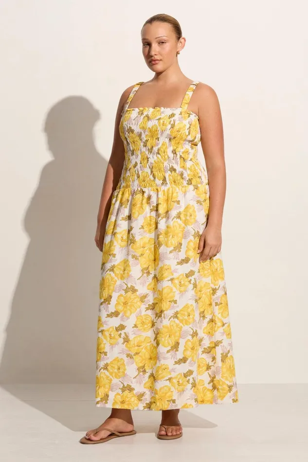 Women Messina Midi Dress Isadora Floral 8211 Final Sale Faithfull The Brand Dresses Women Messina Midi Dress Isadora Floral 8211 Final Sale Faithfull The Brand Dresses