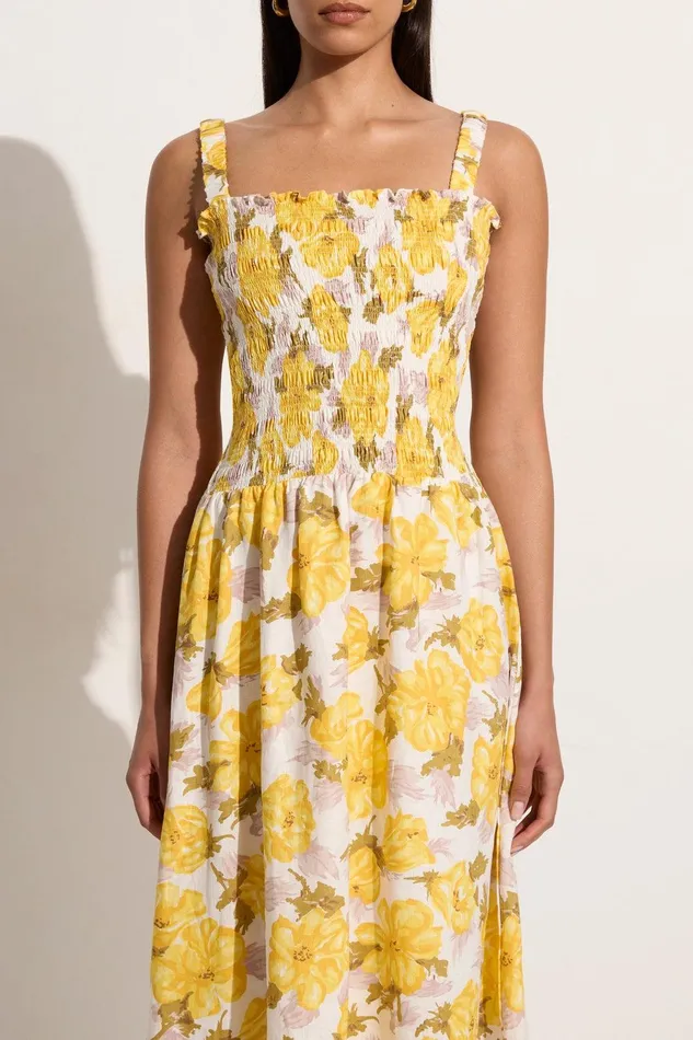Women Messina Midi Dress Isadora Floral 8211 Final Sale Faithfull The Brand Dresses Women Messina Midi Dress Isadora Floral 8211 Final Sale Faithfull The Brand Dresses