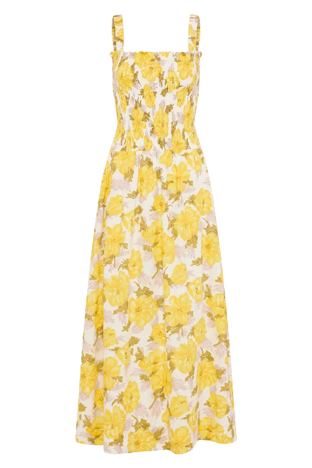 Women Messina Midi Dress Isadora Floral 8211 Final Sale Faithfull The Brand Dresses Women Messina Midi Dress Isadora Floral 8211 Final Sale Faithfull The Brand Dresses