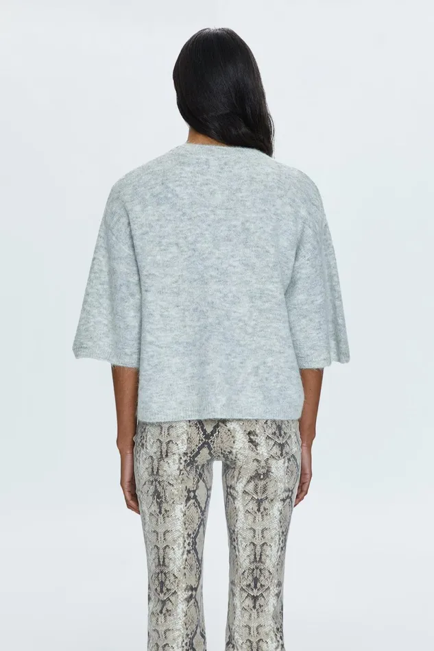 Women Micah Sweater Tee 8211 Soft Grey Pistola Denim Sweaters and Knits