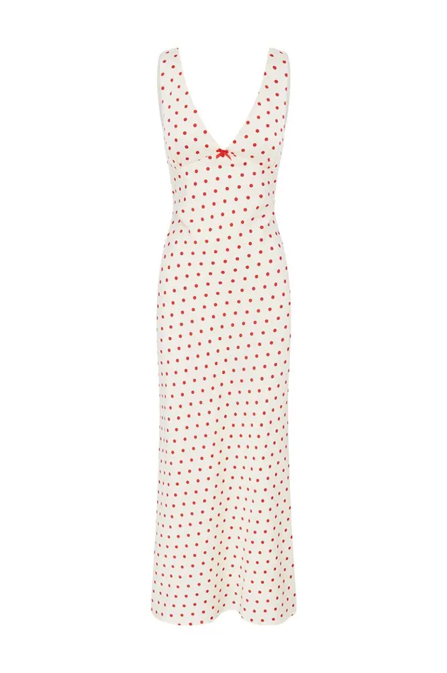 Women Midi Dresses Runaway The Label LIVI MIDI DRESS Whitered