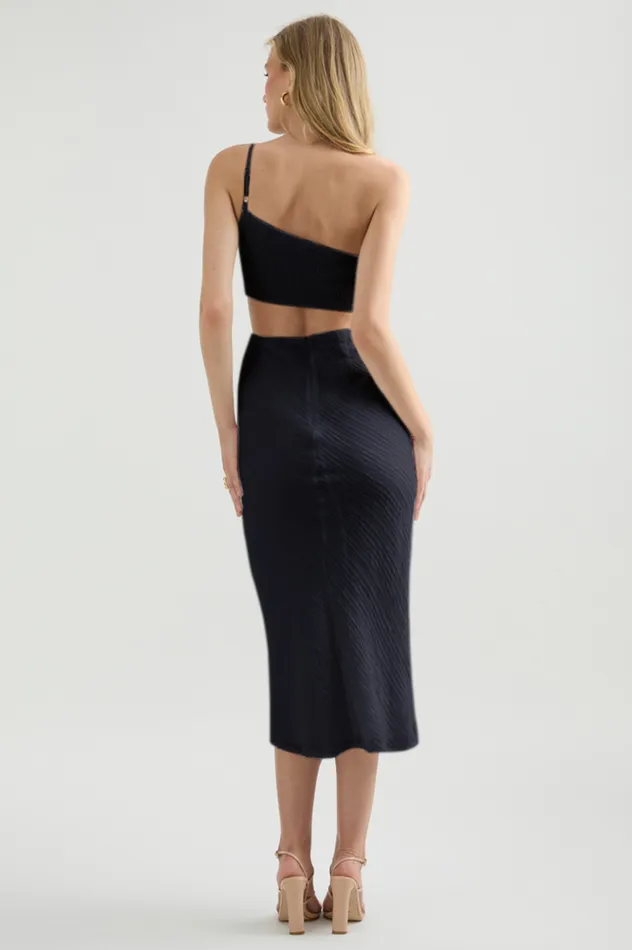 Women Midi Dresses Runaway The Label Norah Midi Dress Black Women Midi Dresses Runaway The Label Norah Midi Dress Black