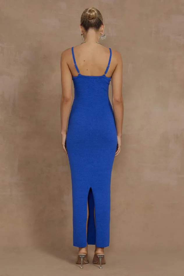 Women Midi Dresses Runaway The Label NORMANI MIDI DRESS Royal