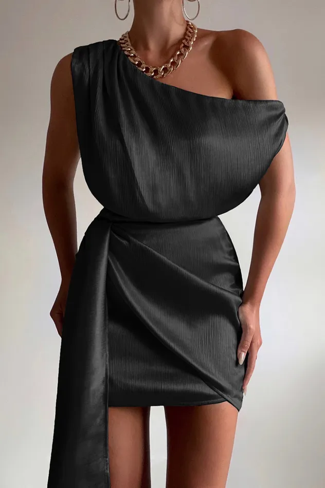 Women Mini Dresses Runaway The Label CHARISMATA DRESS Black