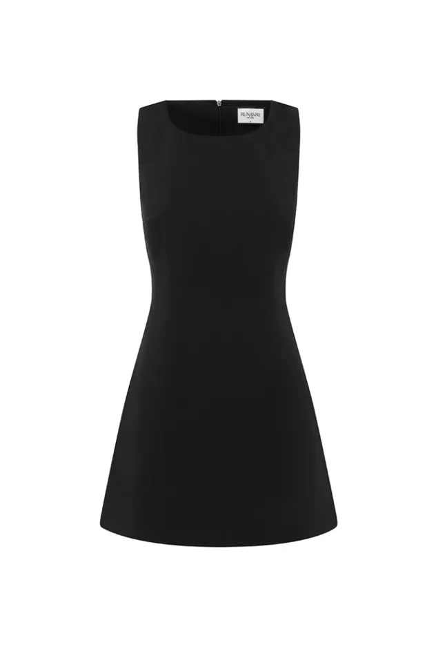 Women Mini Dresses Runaway The Label LONDON MINI DRESS Black