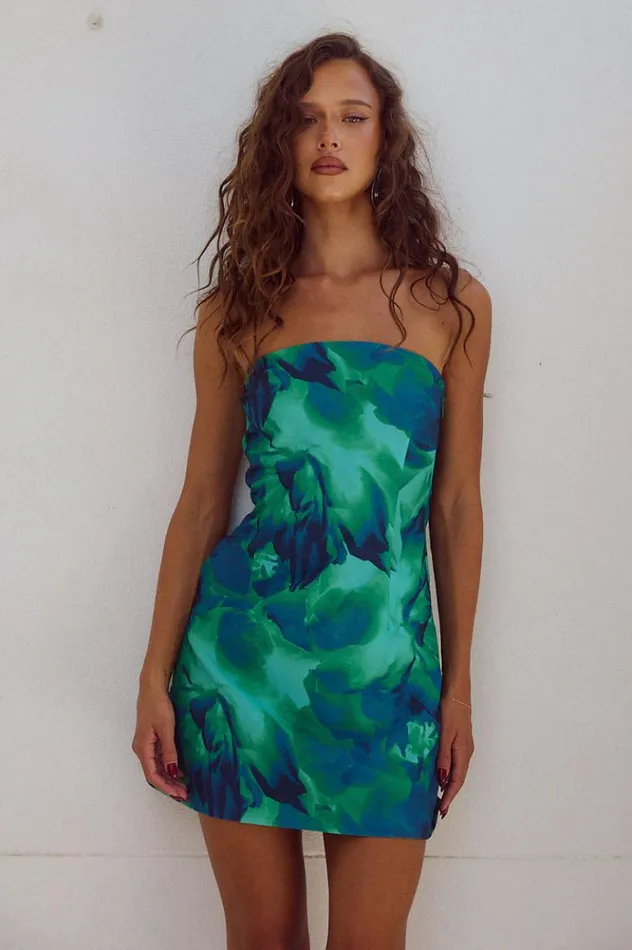 Women Mini Dresses Runaway The Label PRIMROSE MINI DRESS Calista Green