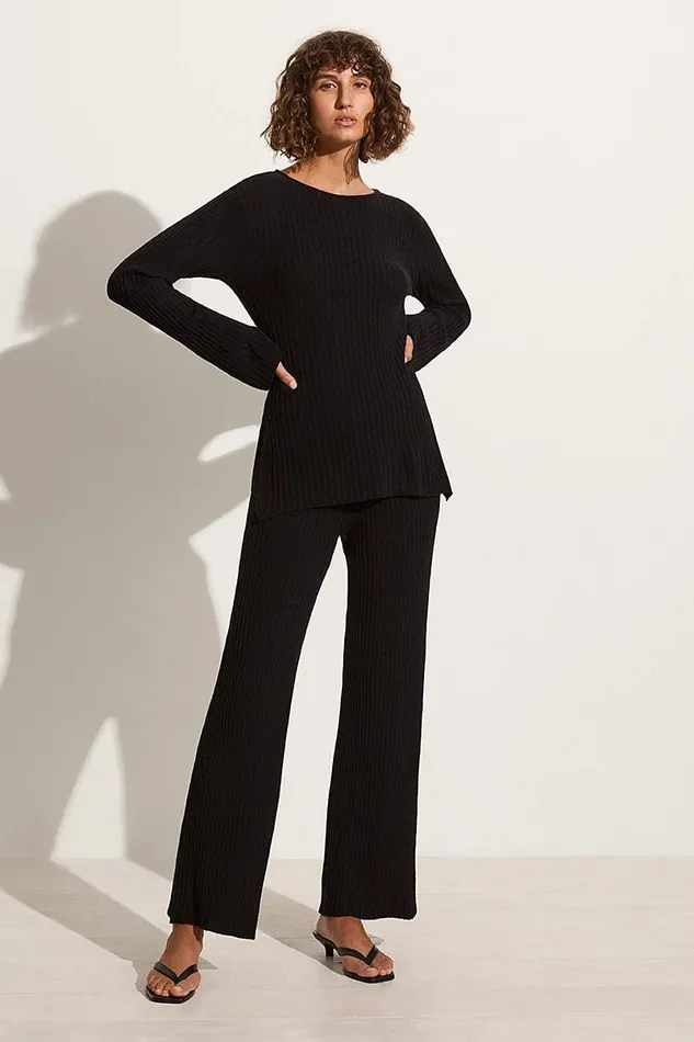 Women Mitras Tunic Top Black 8211 Final Sale Faithfull The Brand Tops Women Mitras Tunic Top Black 8211 Final Sale Faithfull The Brand Tops