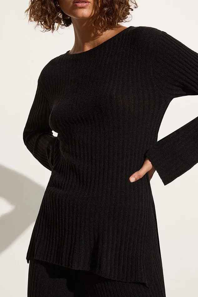 Women Mitras Tunic Top Black 8211 Final Sale Faithfull The Brand Tops Women Mitras Tunic Top Black 8211 Final Sale Faithfull The Brand Tops