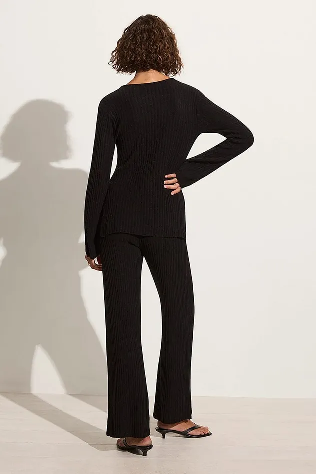 Women Mitras Tunic Top Black 8211 Final Sale Faithfull The Brand Tops Women Mitras Tunic Top Black 8211 Final Sale Faithfull The Brand Tops