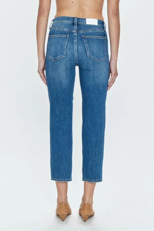 Women Monroe High Rise Slim Cigarette Jean 8211 Indio Pistola Denim Denim