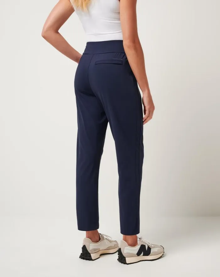 Women MOVEKNIT RESILIENCE PANT Navy Blazer TravisMathew Pants