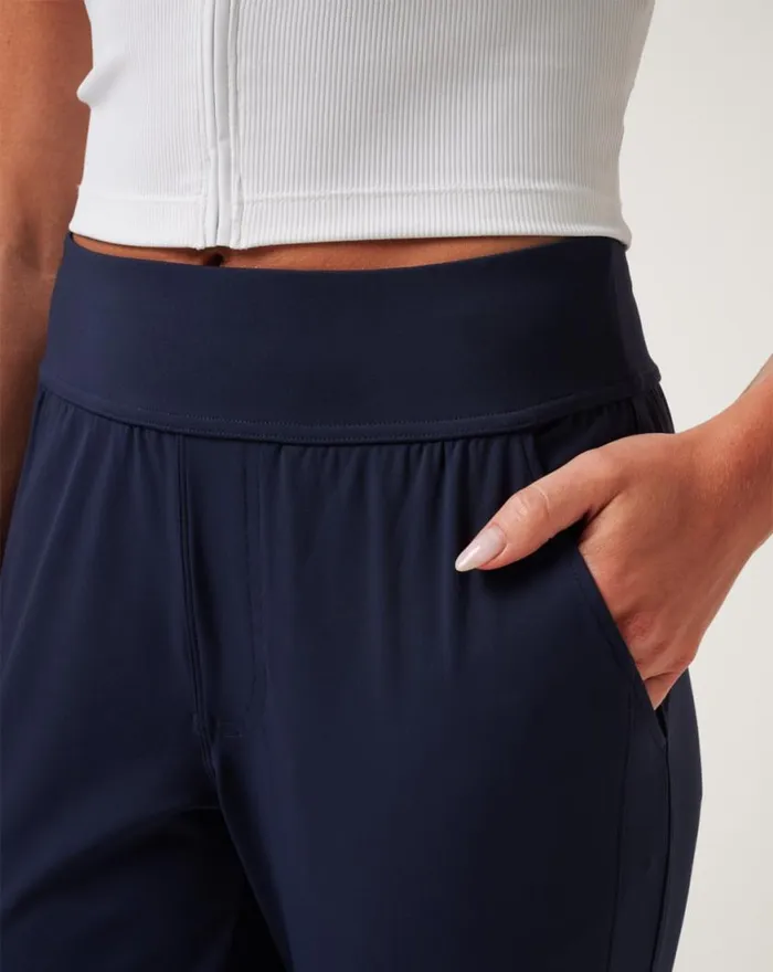 Women MOVEKNIT RESILIENCE PANT Navy Blazer TravisMathew Pants