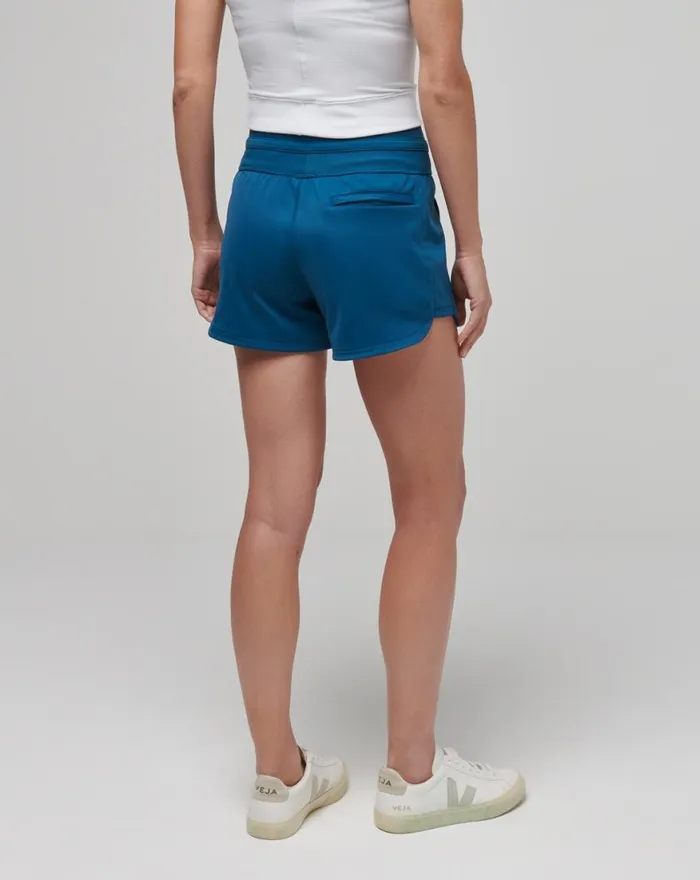 Women MOVEKNIT TIE SHORT Midnight TravisMathew Shorts