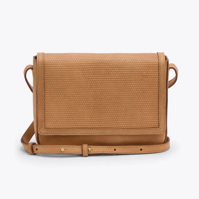 Women Nisolo Bags and Wallets Clara Crossbody Almond